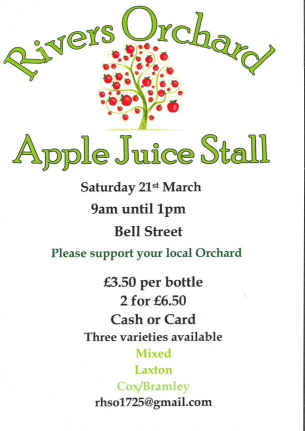 Rivers Orchard Apple Juice Stall - 21/03/26
