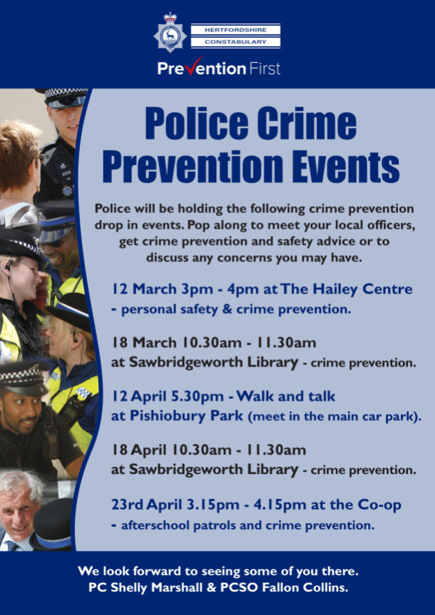 Police Crime Prevention Event 23 April 2024