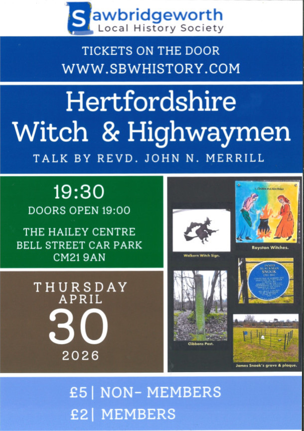 SLHS - Hertfordshire Witch & Highway Men Talk