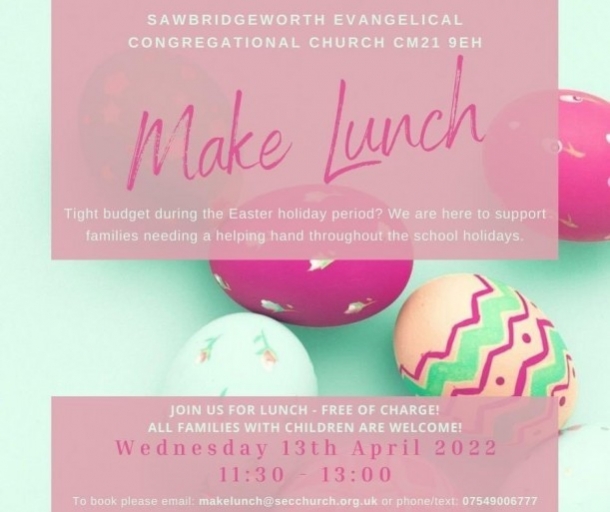 Make Lunch - sawbridgeworth Evangelical Congregational Church