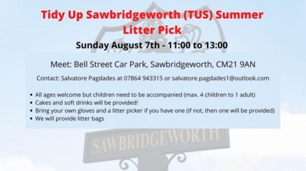 Tidy Up Sawbridgeworth Summer Litter Pick