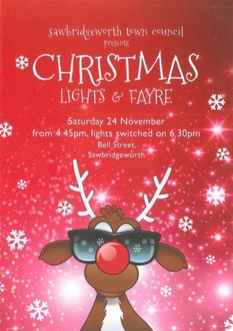 Here is our Christmas Lights & Fayre party I hope you can all make it!