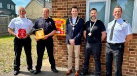 Mayor of Sawbridgeworth’s Visit to Sawbridgeworth Fire Station - 03 July 2026